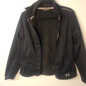 Black Fitted Under Armour Jacket